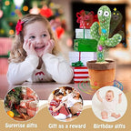 Dancing Cactus Toy, Cactus Talking Toy for Baby