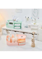 360° Rotating Dressing Table Cosmetic Bathroom Storage Organizer (MULTICOLOR)