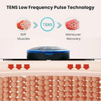 Butterfly Massager Machine for Pain Relief, Rechargeable Full Body TENS Massager with 8 Modes 19 Levels Wireless Vibration Machine