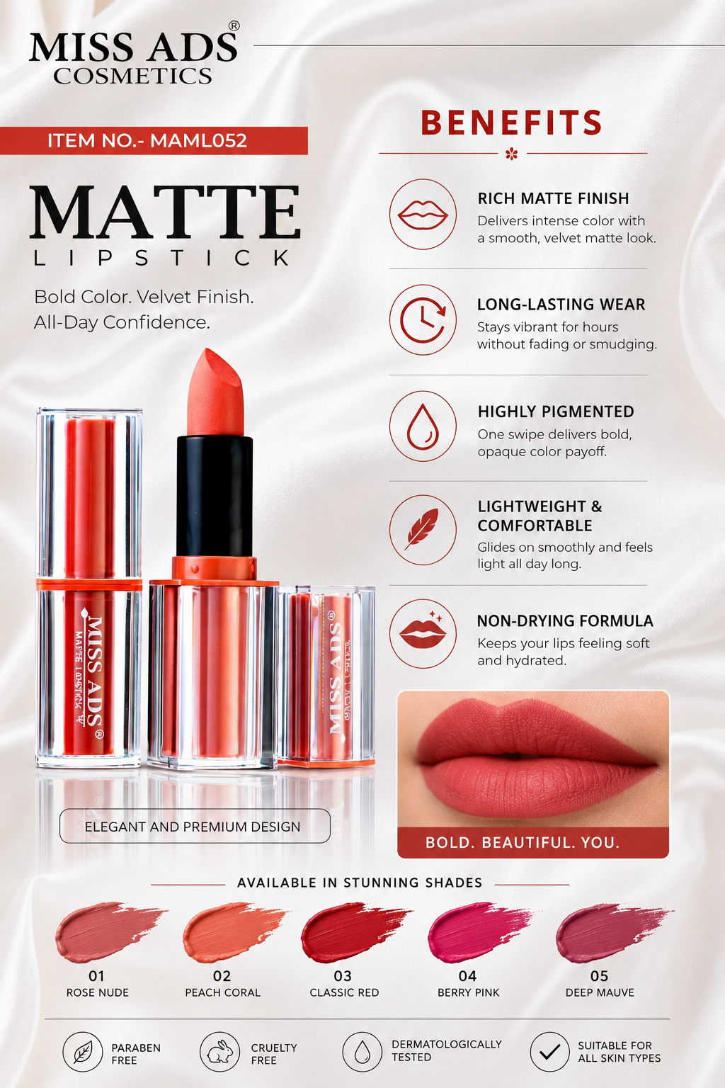 Matte Lipstick MAML52