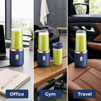 Portable Juicer Blender Makes Smoothies and Fresh Juices Easy with a Mini Mixer