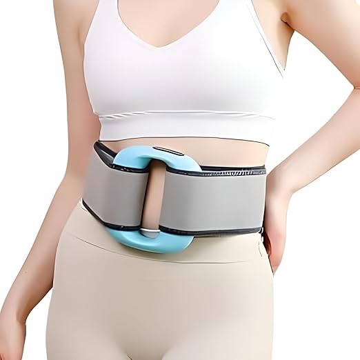 Full Body Massager Ring Machine for Back Pain Relief & Relaxation | Handheld Electric Mini Massager Gun with Strap assorted colors
