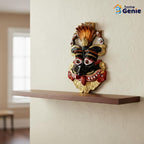 Keerthi Mukha Wall Hanging | Traditional Protective Mask |Hindu Vastu Symbol