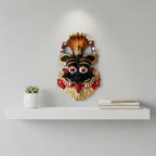 Keerthi Mukha Wall Hanging | Traditional Protective Mask |Hindu Vastu Symbol