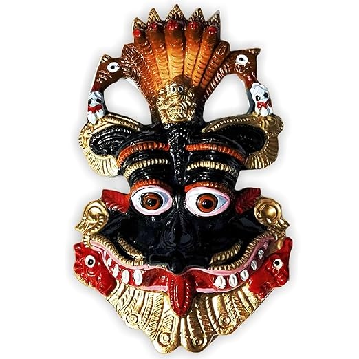 Keerthi Mukha Wall Hanging | Traditional Protective Mask |Hindu Vastu Symbol